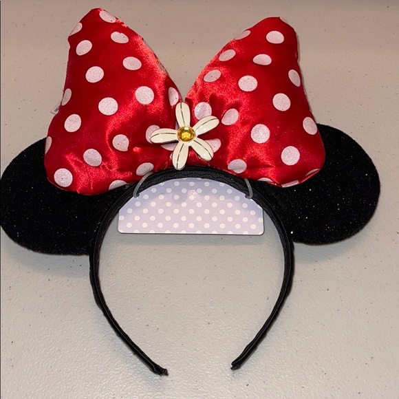 Disney Minnie Mouse Ears Headband - Picture 2 of 3